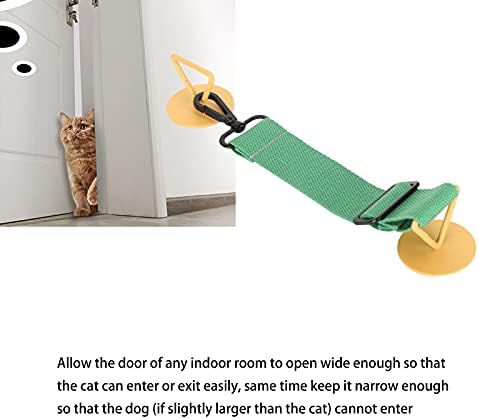 פקק רצועת דלת, נעילת רצועת כניסה לחתול בטיחות לחדר מקורה