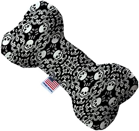 מוצרי חיות מחמד של מיראז 'גולגלות קאם אפורים 6 אינץ' מילא צעצוע של כלב עצם חינם