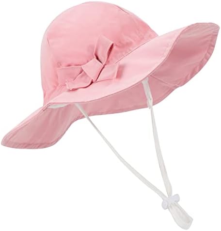 Durio upf 50+ הגנת שמש רחבה שוליים תינוקת כובע שמש כובע קיץ חוף חוף חוף תינוק כובע כובע תינוקות