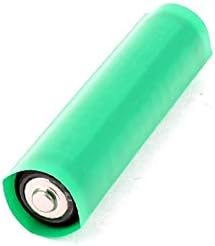 X-DREE 50 PCS 17 ממ 10.8 ממ DIA PVC חום צינורות מכווץ ירוק עבור 1 x סוללת AAA (50 יחידות 17 ממ 10,8 ממ DIA PVC