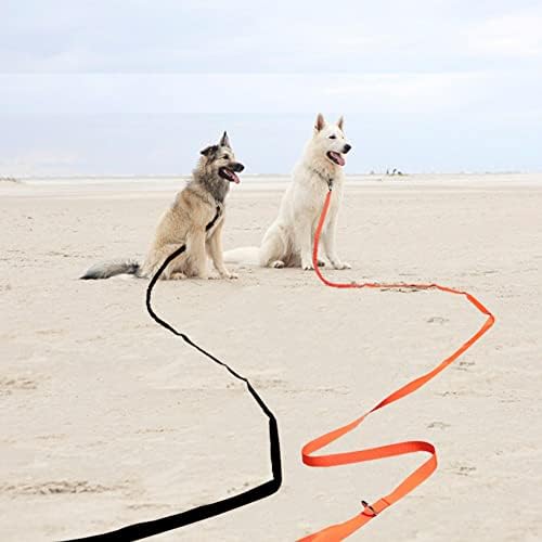יוקפורן ארוך ניילון כלב רצועה 12ft 20ft 30ft 50ft, זעזוע סופג בנג'י קל משקל צף מוביל עם ידית תנועה עבור כלבים
