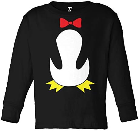 תלבושת פינגווין - חולצת טריקו של גופיית כותנה חמוד מצחיק/פעוטות