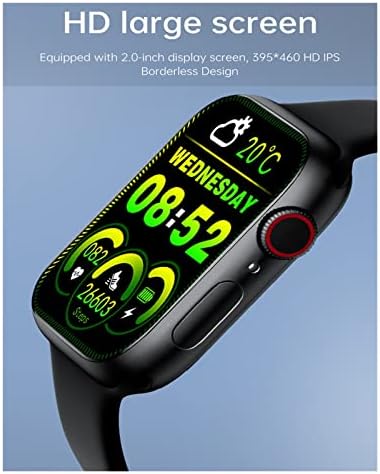 UMCP LT07 Watch Smart Men Bluetooth Call SmartWatch 2022 2.0 אינץ 'מגע מלא IP67 395 * 460 פיקסלים