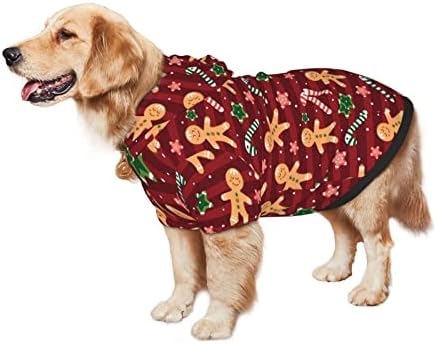 יוני מברשות 4 חבילות כלב סוודרים לחג המולד, חג המולד סוודרים לחג כלבים בגדי גור כלב תלבושות חג מולד חורף חורף