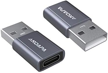 Travel USB פלוס מתאם כוח בינלאומי התואם לסמסונג גלקסי אלפא עבור כוח עולמי לשלושה מכשירים USB Typec, USB-A