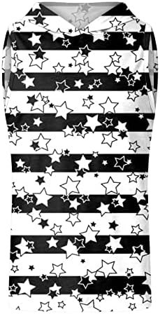 חולצות T פטריוטיות של Ruiruilico לגברים 4 ביולי אמריקה דגל הקיץ הקיץ שרוול קצר שרוול נוח טוניקה גרפית