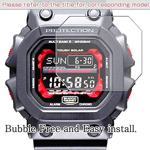 סרט מגן מסך Puccy 3 Pack, תואם ל- Casio G-Shock G-8900SC-1BJF G8900SC Series Tpu Guard for Smart Watch Smartwatch