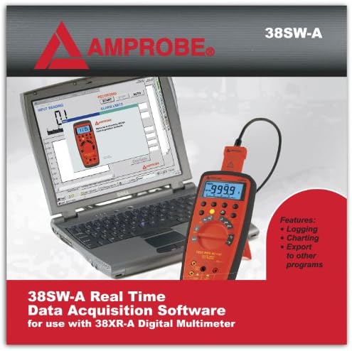 Amprobe 38SW-A RS232 תוכנה/כבל