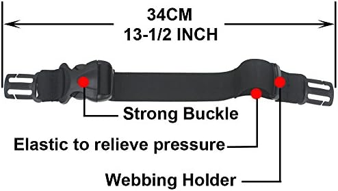 רצועת תרמיל תרמיל של רצועת חזה של Yyst לתיק תרמיל עם 20 ממ או 25 ממ