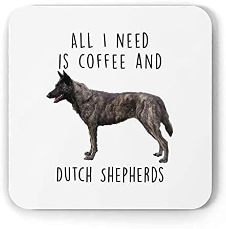 אני אוהב קפה ורועה הולנדי מתנות מצחיקות לכלב אמא חג המולד 2023 מתנות רכבת כיכר לבנה