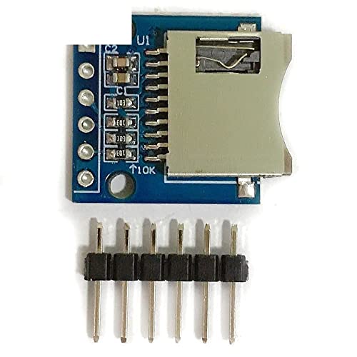 2 PCS Micro SD אחסון לוח הרחבת MICRO SD TF Moidel Moield Module עם סיכות עבור Arduino