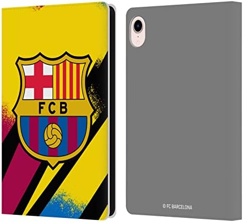 עיצובים של תיק ראש מורשה רשמית FC שוער בית ברצלונה 2019/20 ערכת קרסט עור ארנק ארנק מארז תואם ל- Apple iPad