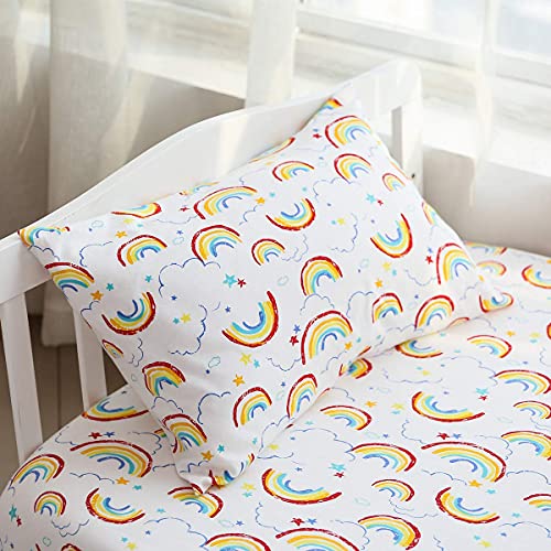 מצעי Uomny Kids - כרית כרית כרית כרית כרית רכה - סדין עריסה מצויד סטנדרטית גליון מיטה למיטה פעוטות.