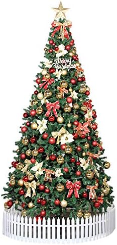 CYAYQ מעוטר קישוטי כוכבי עץ חג המולד גדולים קישוטי 2500 ענפים ירוק