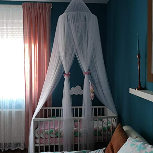 מיטת חופה עבור בנות-נסיכת מיטת חופה כילה משתלת לשחק חדר דקור כיפת פרימיום חוט בנוטינג וילונות תינוק