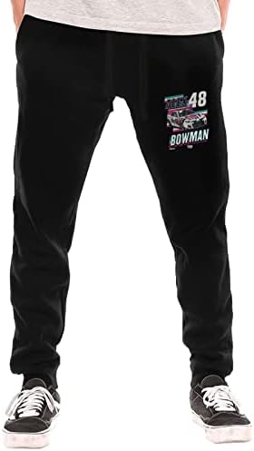 סצי אלכס באומן 48 מכנסי טרנינג מכנסי ריצה מזדמנים לגברים עם כיסים