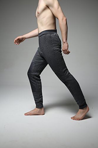 ג ' יאנאי גברים של כבד-משקל ארבעה-שכבה תרמית תחתוני מכנסי מכנסיים