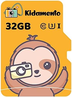 קידמנטו 32 ג 'יגה-בייט 10 יו-3 מיקרו-דיסק זיכרון פלאש, מצלמה לילדים, מוניטור לתינוק, טלפון, טאבלט, מזלט, הקלטת