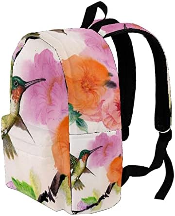 תרמיל VBFFOFBV לנשים לנשים תיק נייד תרמיל תיקי נסיעה מזדמן, נוף אביב יונק פרחי וינטג 'אמנות