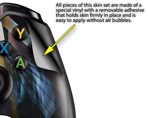 Wraptorskinz סגנון מדבקות ויניל עטיפת עור ויניל תואם ל- Xbox One מבקר אלחוטי מקורי חושך