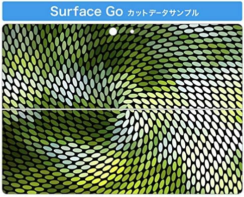 כיסוי מדבקות Igsticker עבור Microsoft Surface Go/Go 2 אולטרה דק מגן מדבקת גוף עורות 000467 בועה ירוקה