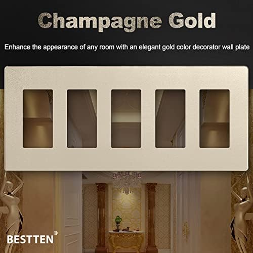 Bestten Collection Collection Signature Collection Champagne Coverless Outlet Bressless, צלחת קיר