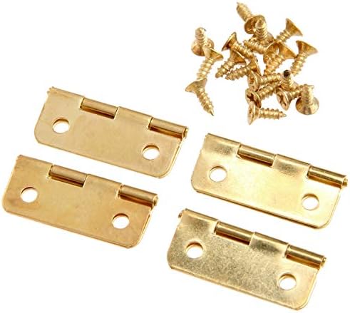 4 יחידות 2418 ממ ארון זהב צירים ריהוט אביזרי קופסאות תכשיטים אביזרי ריהוט ציר לארון
