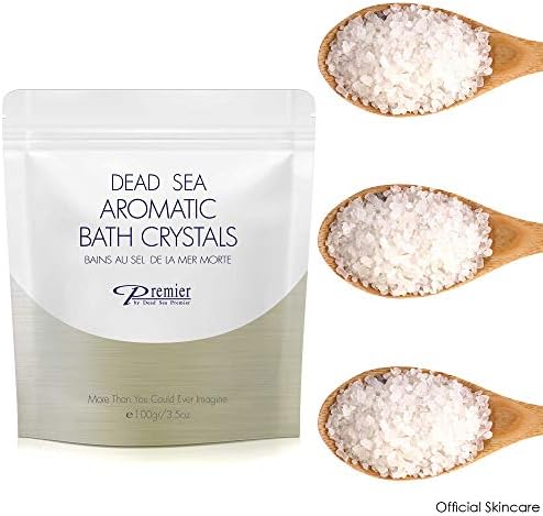 פרמייר מלח ים המלח ארומטי אמבט גבישי רך רעלים נקי עור טיפול, טבעי מינרלים מוסמך, עשוי לעזור להקל
