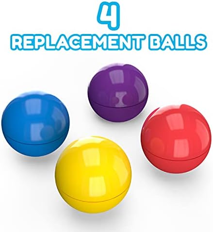 כדורי החלפה של MindsProt עבור קילו צעצוע כדור, 4, הוא נועד להתאים רק לכיוון סט כדור