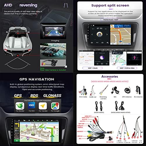 כפול דין רכב סטריאו 9 אינץ מסך מגע רכב אודיו מקלטים עבור לאדה סטה צלב ספורט 2015-2020 רכב רדיו 5 נגן עם גיבוי
