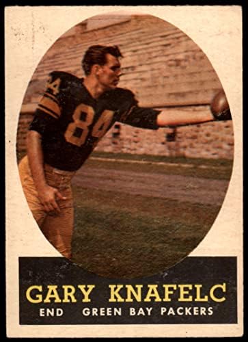 1958 Topps 56 Gary Knafelc Green Bay Packer