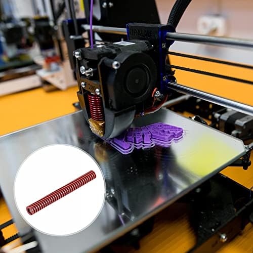 מדפסת תלת מימד UXCell 3D קפיץ, 10 יחידות 12 ממ OD 100 ממ חותמת ספירלה אורך העומס בינונית דחיסה