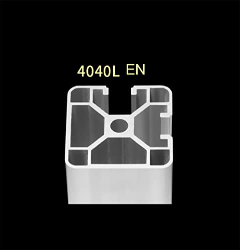 עשר-גבוהה 4040 אלומיניום שחול פרופיל 59.06 אינץ / 1500 ממ אירופאי סטנדרטי עבור 3ד מדפסת