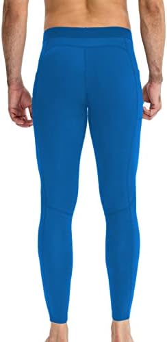 מכנסי דחיסה של גברים קוויריים 1 או 2 חבילה ריצה טייץ 'שכבת בסיס תחתית חותלות אתלטיות לספורט אימון