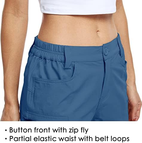 וויליט נשים של טיולים מכנסיים קצרים מטען למתוח גולף פעיל מכנסיים קצרים חיצוני קיץ מכנסיים קצרים