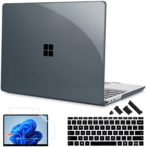 Mektron Clear Microsoft Surface Partop Go 2/1 Case 12.4 אינץ 'כיסוי מחשב נייד 2022-2020 משחרר דגם 1943/2013