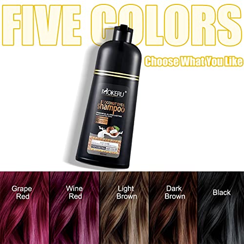 שמפו צבע שיער, טבעי של כיסוי אפור צבע שיער, 10 דקות שמפו צביעת שיער צמחים לגברים ונשים