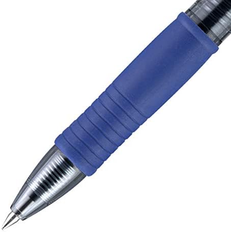 טייס G2 Premium premium relillable וניתן נשלף עטים גלגול גלגול עטים, נקודה עדינה, כחול, 8-חבילות &