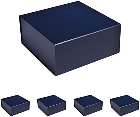 CECOBOX 5PC קופסה מט מתקפלת עם מכסה מגנטי לאריזת מתנה