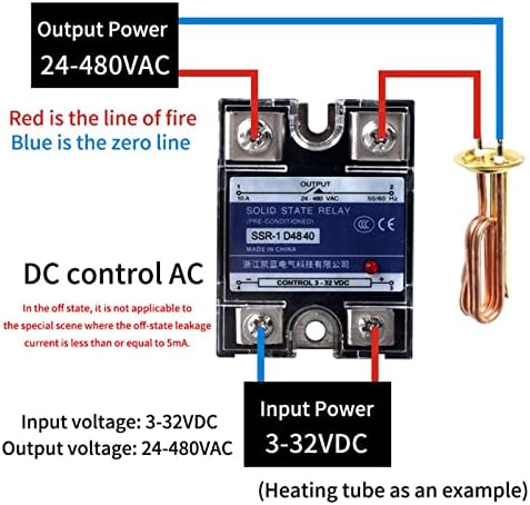 10A 25A 40A DA שלב יחיד DC CONTROC AC CONT CONT CONT 220V ממסר ל 3-32VDC SSR-10DA 25DA 40DA כיסוי פלסטיק