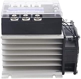 ממסר מצב מוצק תלת פאזי ממסר DC בקרה AC 380V 40A SSR-3 032 3840Z DC-AC סט שלם