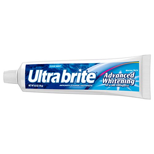משחת שיניים מתקדמת של Ultra Brite, מנטה נקייה, 6 אונקיה