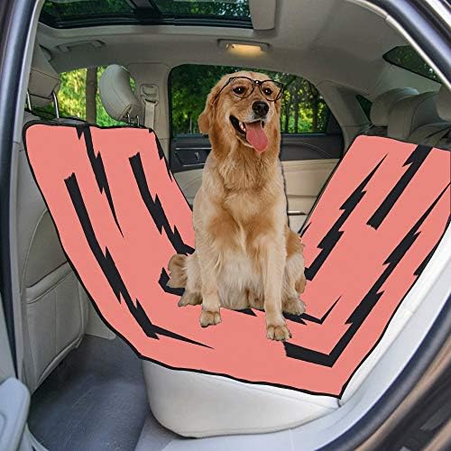 כיסוי מושב כלב עיצוב מותאם אישית בסגנון כפרי פרחי הדפסת כיסויי מושב לרכב לכלבים עמיד למים