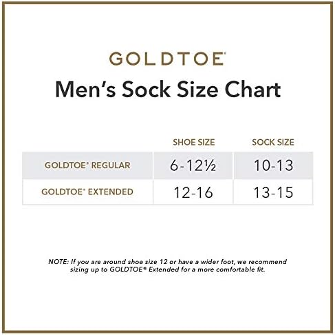 גרביים אתלטיים של Goldtoe גברים 656 גרביים אתלטיים, מכפילים