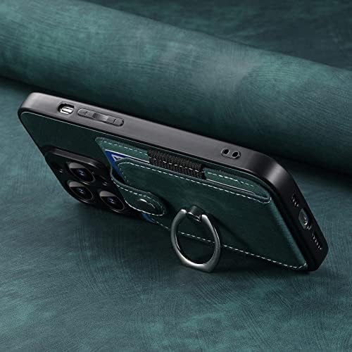 נרתיק מגן התואם למארז Samsung Galaxy S21, עמדות קיקטנד ומארז הגנת טיפה תואם כיסוי מגן דק עם