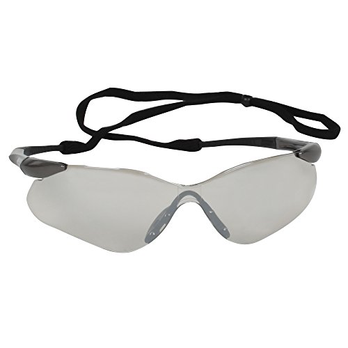 Kleenguard Nemesis vl משקפי שמש בטיחותיים, עיצוב ספורטיבי ללא מסגרת, הגנה על UV, עדשה עמידה בשריטות, פנים