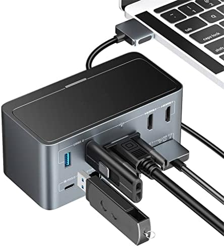 ZHUHW 18-1-1-1 USB C תחנת עגינה מחשב אביזרי מחשב מרחיב רכזת USB ניידים אביזרים סוג C