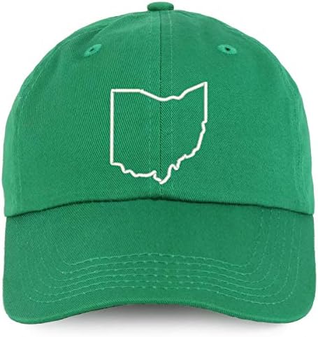 חנות הלבשה אופנתית נוער מאוהיו מתווה כובע בייסבול כותנה לא מובנה