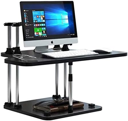 מתקפל שולחן מחשב נייד סטנד חצובה, משרד שולחן העבודה מחשב הרמת פלטפורמה, צג שולחן העבודה הרמת מסגרת