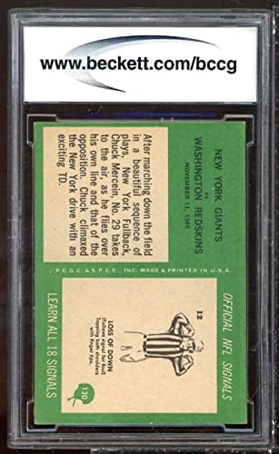 Card Play Giants Giants 1966 פילדלפיה 30 BGS BCCG 8